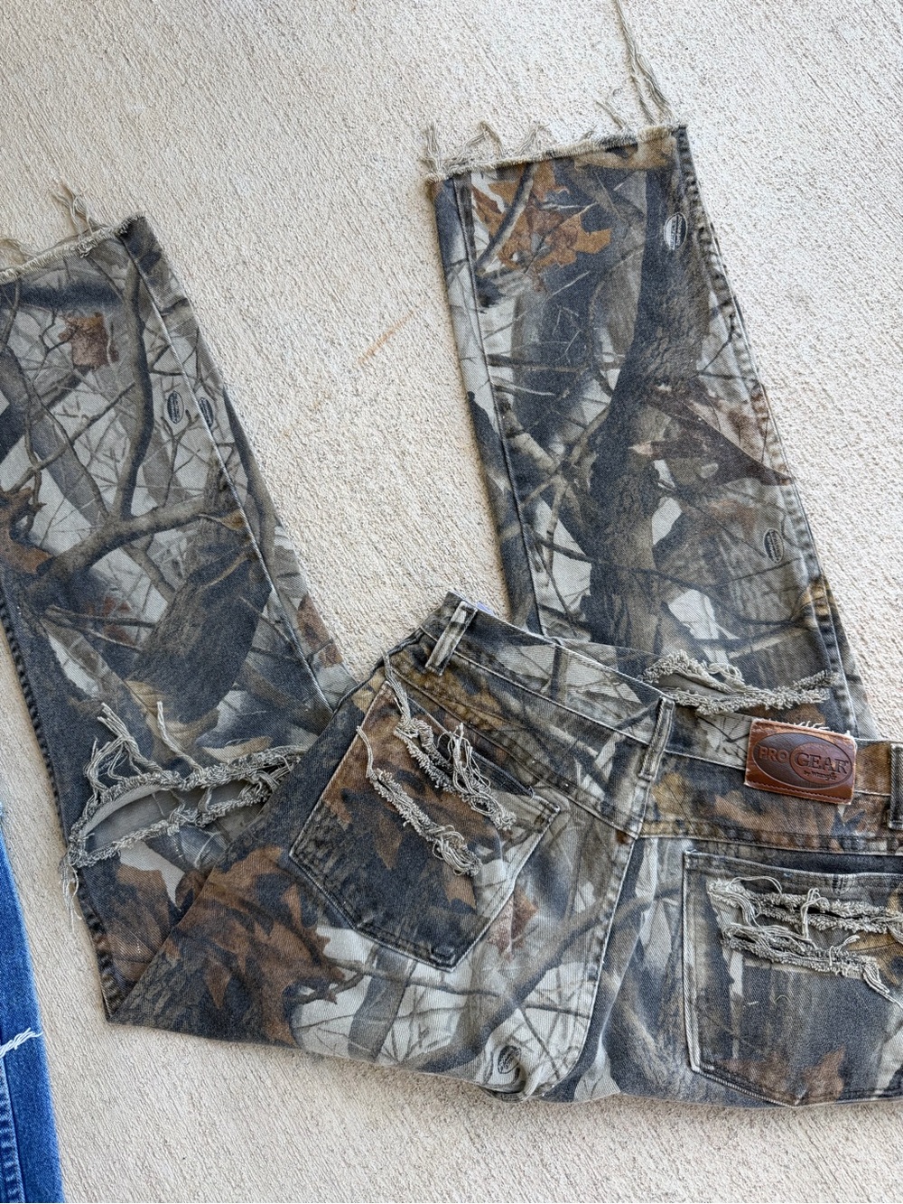 Custom vintage Wrangler camo 🔥 fits 26/27